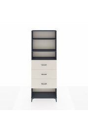 Arges Dolap 3 Raflı 3 Çekmeceli 88x30x243 - S33M204V4A