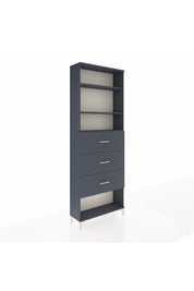 Arges Dolap 3 Raflı 3 Çekmeceli 88x30x243 - S33M204V5A