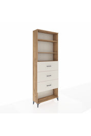 Arges Dolap 3 Raflı 3 Çekmeceli 88x30x243 - S33M204V7A