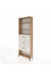 Arges Dolap 3 Raflı 3 Çekmeceli 88x30x243 - S33M204V7A