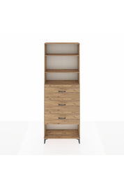 Arges Dolap 3 Raflı 3 Çekmeceli 88x30x243 - S33M204V9A
