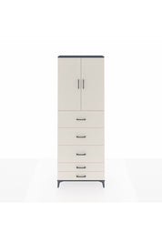 Arges Dolap 3 Raflı 5 Çekmeceli 2 Kapaklı 88x30x243 - S33M205V4A