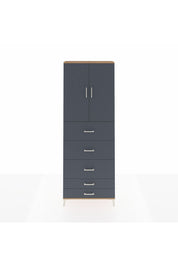Arges Dolap 3 Raflı 5 Çekmeceli 2 Kapaklı 88x30x243 - S33M205V8A