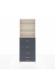 Arges Dolap 3 Raflı 5 Çekmeceli 88x30x243 - S33M206V2A