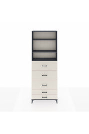 Arges Dolap 3 Raflı 5 Çekmeceli 88x30x243 - S33M206V4A