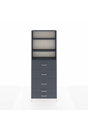 Arges Dolap 3 Raflı 5 Çekmeceli 88x30x243 - S33M206V5A