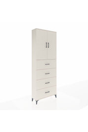 Arges Dolap 3 Raflı 4 Çekmeceli 2 Kapaklı 88x30x243 - S33M207V1A