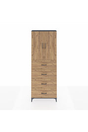 Arges Dolap 3 Raflı 4 Çekmeceli 2 Kapaklı 88x30x243 - S33M207V6A