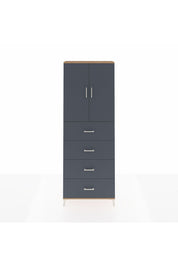 Arges Dolap 3 Raflı 4 Çekmeceli 2 Kapaklı 88x30x243 - S33M207V8A
