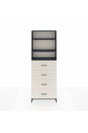Arges Dolap 3 Raflı 4 Çekmeceli 88x30x243 - S33M208V4A