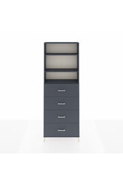 Arges Dolap 3 Raflı 4 Çekmeceli 88x30x243 - S33M208V5A