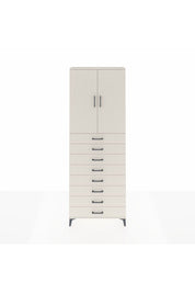 Arges Dolap 3 Raflı 8 Çekmeceli 2 Kapaklı 88x30x243 - S33M209V1A