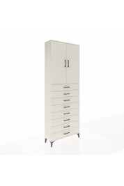 Arges Dolap 3 Raflı 8 Çekmeceli 2 Kapaklı 88x30x243 - S33M209V1A