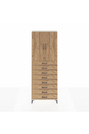 Arges Dolap 3 Raflı 8 Çekmeceli 2 Kapaklı 88x30x243 - S33M209V3A