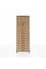 Arges Dolap 3 Raflı 8 Çekmeceli 2 Kapaklı 88x30x243 - S33M209V6A