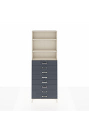 Arges Dolap 3 Raflı 8 Çekmeceli 88x30x243 - S33M210V2A