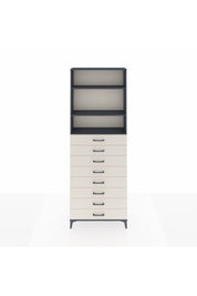 Arges Dolap 3 Raflı 8 Çekmeceli 88x30x243 - S33M210V4A