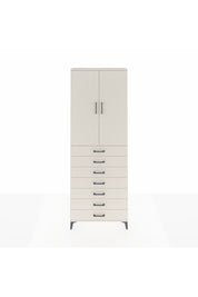 Arges Dolap 3 Raflı 7 Çekmeceli 2 Kapaklı 88x30x243 - S33M211V1A