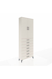 Arges Dolap 3 Raflı 7 Çekmeceli 2 Kapaklı 88x30x243 - S33M211V1A