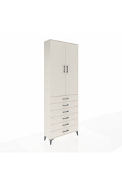 Arges Dolap 3 Raflı 6 Çekmeceli 2 Kapaklı 88x30x243 - S33M213V1A