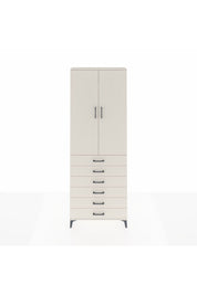 Arges Dolap 3 Raflı 6 Çekmeceli 2 Kapaklı 88x30x243 - S33M213V1A