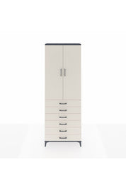 Arges Dolap 3 Raflı 6 Çekmeceli 2 Kapaklı 88x30x243 - S33M213V4A