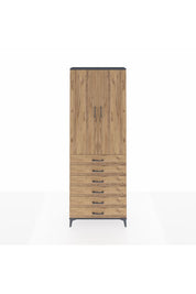 Arges Dolap 3 Raflı 6 Çekmeceli 2 Kapaklı 88x30x243 - S33M213V6A