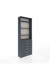 Arges Dolap 4 Raflı 6 Çekmeceli 88x30x243 - S33M214V5A