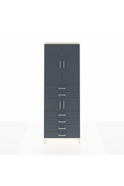 Arges Dolap 4 Raflı 6 Çekmeceli 4 Kapaklı 88x30x243 - S33M215V2A
