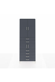 Arges Dolap 4 Raflı 6 Çekmeceli 4 Kapaklı 88x30x243 - S33M215V5A