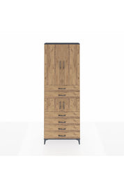 Arges Dolap 4 Raflı 6 Çekmeceli 4 Kapaklı 88x30x243 - S33M215V6A