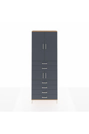 Arges Dolap 4 Raflı 6 Çekmeceli 4 Kapaklı 88x30x243 - S33M215V8A