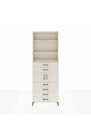 Arges Dolap 4 Raflı 6 Çekmeceli 2 Kapaklı 88x30x243 - S33M216V1A
