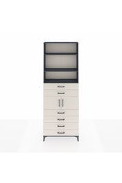 Arges Dolap 4 Raflı 6 Çekmeceli 2 Kapaklı 88x30x243 - S33M216V4A