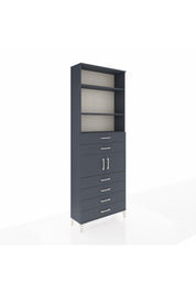 Arges Dolap 4 Raflı 6 Çekmeceli 2 Kapaklı 88x30x243 - S33M216V5A