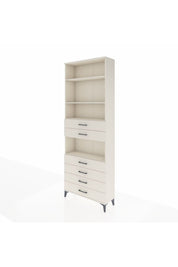 Arges Dolap 4 Raflı 6 Çekmeceli 88x30x243 - S33M218V1A