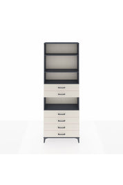 Arges Dolap 4 Raflı 6 Çekmeceli 88x30x243 - S33M218V4A