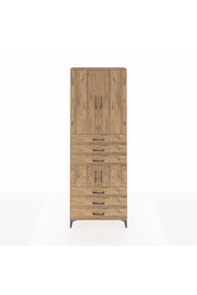 Arges Dolap 4 Raflı 6 Çekmeceli 4 Kapaklı 88x30x243 - S33M219V9A