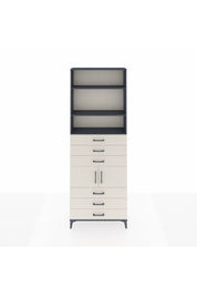 Arges Dolap 4 Raflı 6 Çekmeceli 2 Kapaklı 88x30x243 - S33M220V4A