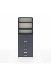 Arges Dolap 4 Raflı 6 Çekmeceli 2 Kapaklı 88x30x243 - S33M220V5A
