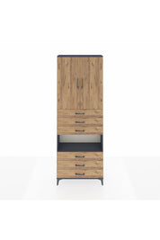 Arges Dolap 4 Raflı 6 Çekmeceli 2 Kapaklı 88x30x243 - S33M221V6A