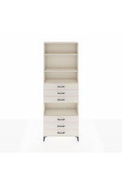 Arges Dolap 4 Raflı 6 Çekmeceli 88x30x243 - S33M222V1A