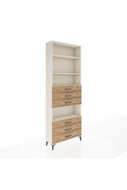 Arges Dolap 4 Raflı 6 Çekmeceli 88x30x243 - S33M222V3A