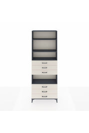 Arges Dolap 4 Raflı 6 Çekmeceli 88x30x243 - S33M222V4A