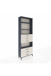 Arges Dolap 4 Raflı 6 Çekmeceli 88x30x243 - S33M222V4A