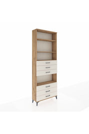 Arges Dolap 4 Raflı 6 Çekmeceli 88x30x243 - S33M222V7A