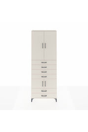 Arges Dolap 4 Raflı 6 Çekmeceli 4 Kapaklı 88x30x243 - S33M223V1A