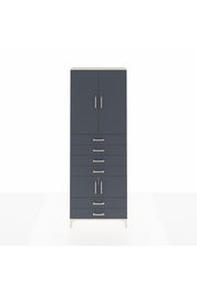 Arges Dolap 4 Raflı 6 Çekmeceli 4 Kapaklı 88x30x243 - S33M223V2A