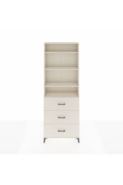 Arges Dolap 4 Raflı 3 Çekmeceli 88x30x243 - S33M186V1A