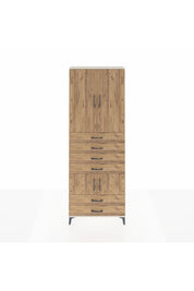 Arges Dolap 4 Raflı 6 Çekmeceli 4 Kapaklı 88x30x243 - S33M223V3A